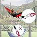 BUSATIA Tree Swing Straps (Set of 2), Tree Hanging Kits 5ft Length with 2 Heavy Duty Safety Lock Carabiner Hooks, Polyester Straps Perfect for Hammock Hanging Kit Straps, Holds Up to 2204lb