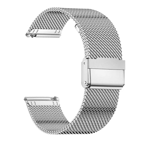 Harikiri 20mm Metal Straps Compatible With Garmin Vivoactive 6/5/3,Adjustable Quick Release For Samsung Galaxy Watch 7/6/5/4,Amazfit Active 2/GTS 4/3/2 for Men Women