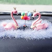 Musitelying Lovely Feather Silicone Durable Convenient Car Dashboard Anti-Slip Phone Key Perfume Holder Pad Mat White