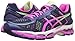 ASICS Women's Gel Kayano 22 Running Shoe, Indigo Blue/Pink Glow/Pistachio, 8 M US