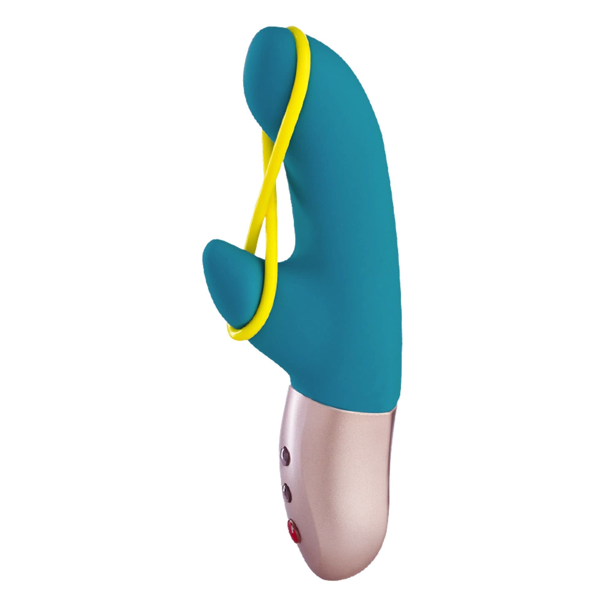 Fun Factory AMORINO - Mini Rabbit Vibrator Turquoise Silicone — image 1