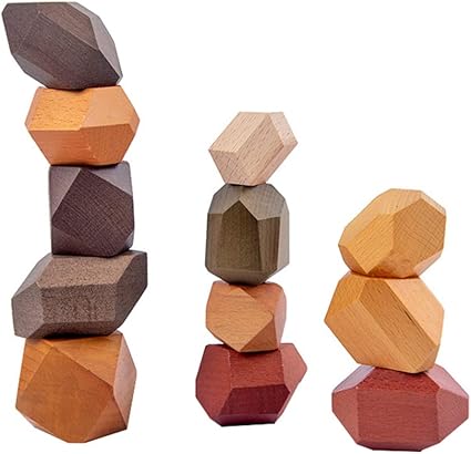 wooden balancing blocks