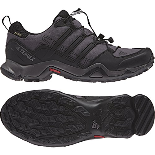 Adidas outdoor men s terrex swift r gtx dark grey/black…