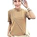 ROPALIA Women's Summer Cotton Short Sleeve Striped Casual Blouse
