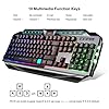 Gaming-Keyboard-and-Mouse-set-UK-Layout-Rainbow-LED-Backlit-Ergonomic-Wired-Keyboard-Mouse-Combo Gaming Keyboard and Mouse set UK Layout Rainbow LED Backlit Ergonomic Wired Keyboard Mouse Combo