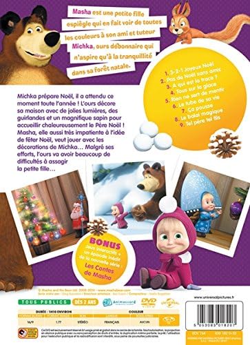 Masha Et Michka 3 Joyeux Noel Dvd Blu Ray Amazon Fr