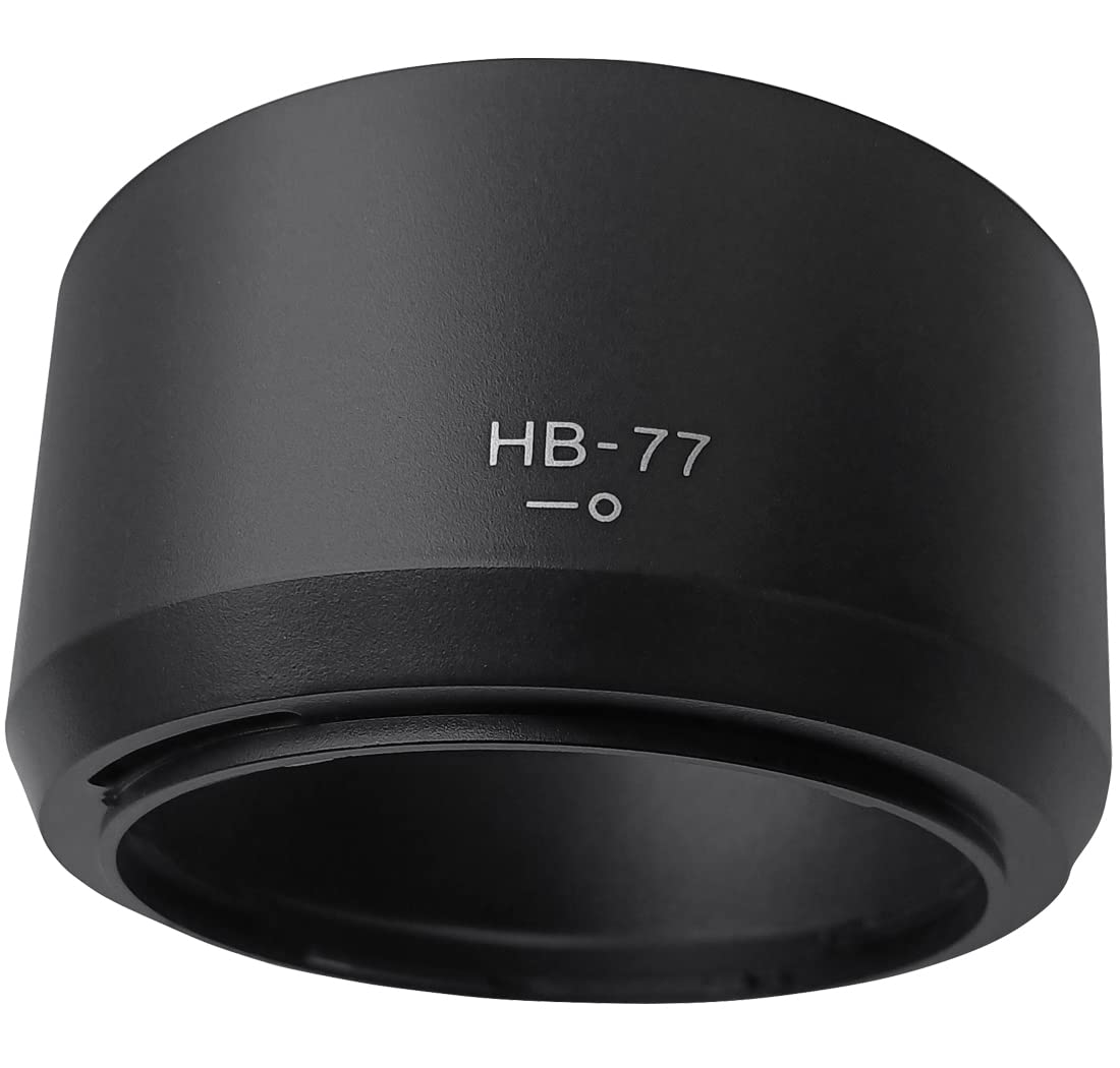 HB-77 Lens Hood for Nikon AF-P (Not for AF-S) DX NIKKOR 70-300mm f/4.5-6.3G ED VR, HUIPUXIANG 58mm