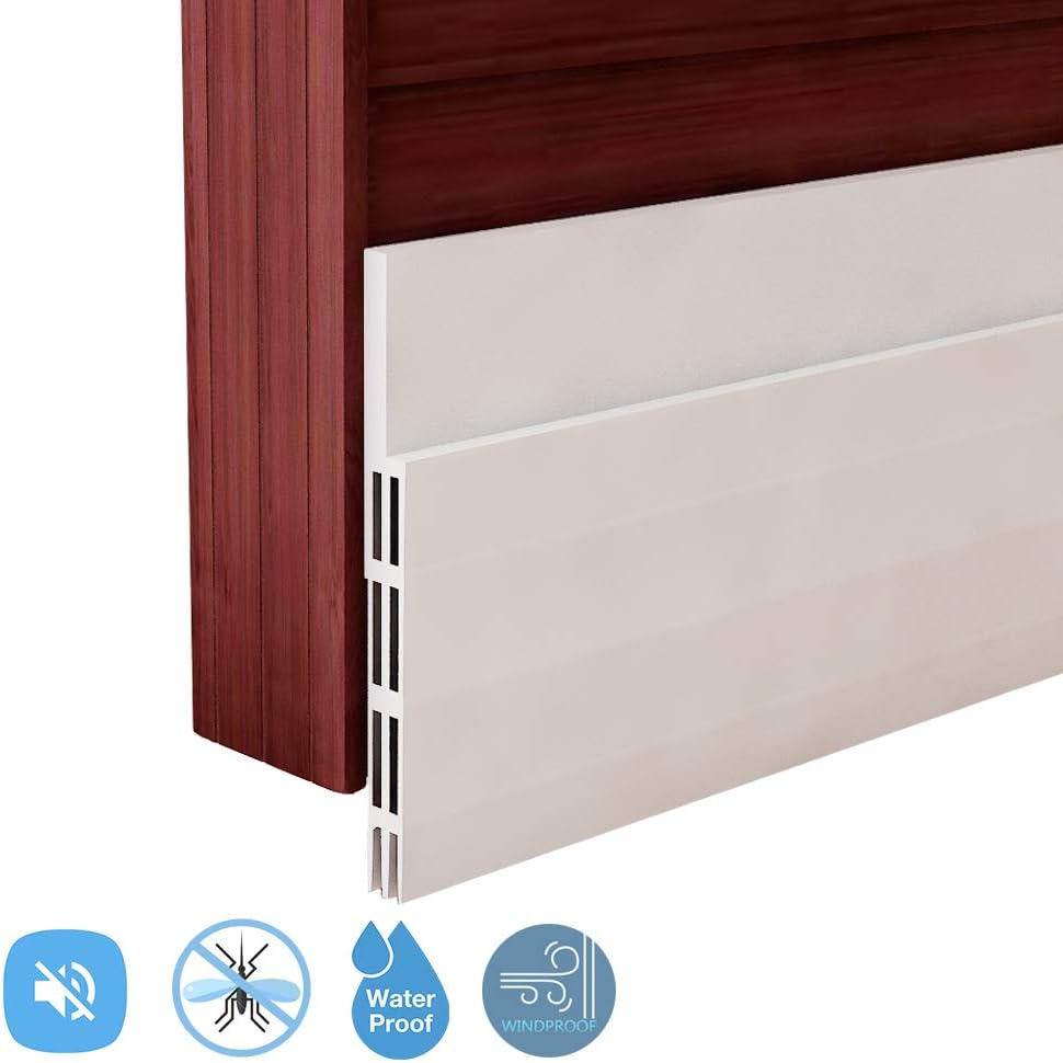 Weletric Energy Efficient Door Under Seal, Door Draft Stopper, Door Noise Stopper & Soundproofing Door Weather Stripping