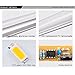 LED Tube Light, 4FT, Dual-End Powered, Work without T8 T10 T12 Ballast, 18W (48W Equivalent), 1800 Lumens, 6000K Cold White, Clear Cover, LED Lights Replacement, AC 85-265V - Pack of 25