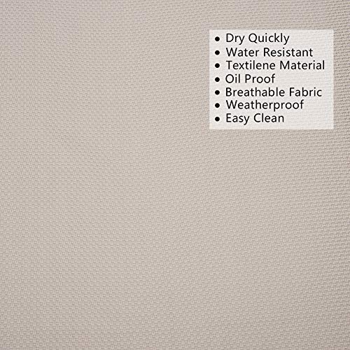 PATIO GUARDER 14 FT Portable Hammock with Double Size, Quick Dry Hammock with Solid Bamboo Spreader Bar and Chains, Outdoor Patio Yard Beach Hammock, UV Resistance, 450 Lb Capacity, Light Grey