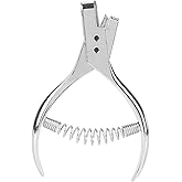 Nikou Tailors Proofing Pliers, Stainless Steel Pattern Notcher, Designer Tailor Sewing Plier Pattern Marking Tool for Profess