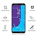 [2 Pack] Samsung Galaxy J6 2018 Screen Protector, PULEN [Scratch Resistant] [Ultra Clear] [Easy-Install] 9H Tempered Glass 0.33mm 2.5D Glass Screen Protector for Samsung Galaxy J6 2018 (Black)
