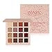 CCbeauty 16 Colors Eyeshadow Palette Matte + Shimmer Natural Colors High Pigments Waterproof Professional Makeup Eye Shadow Smoky