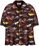 David Carey Men's Corvette Cars Hawaiian Camp Shirt