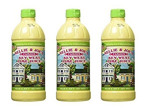 Nellie & Joes: Key West Lime Juice, 16 oz (Pack of 3)