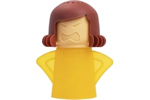Aivwis Angry Mom Microwave Cleaner, Mad Mama Microwave Steam Cleaner, Just Add Vinegar and Water, Easily Cleans the Crud in M
