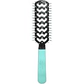 Cricket Static Free Fast Flo Color Vent Hair Brush - Quick and Blow Drying, Detangling, and Frizz-Free Styling - Anti-Static Bristles, Ideal for All Hair Types, CommitMint (Mint)