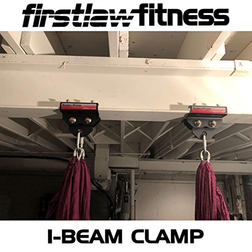Firstlaw Fitness 1000 LBS IBeam Clamp (Set at 5.25" Wide) for