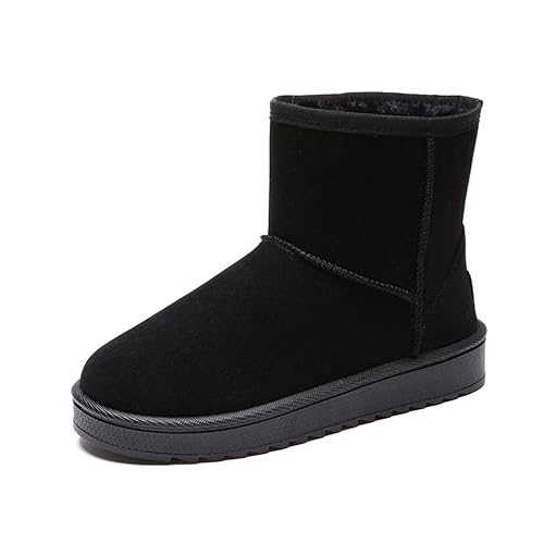 Amazon Com Joybi Women Winter Round Toe Snow Boots Warm Flat