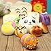 LEMO 20pcs Kawaii Soft Foods Panda Bun Toasts Multi Donuts Cell Gift Phone Chain TO337