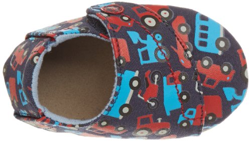 Stride Rite Fast Wheels Crib Shoe (Infant),Navy/Red/Blue,