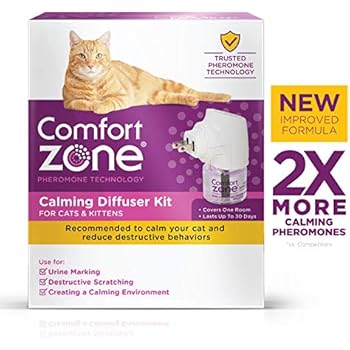 Amazon Com Comfort Zone With Feliway Diffuser Kit For Cat