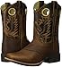 Smoky Mountain Children Luke Square Toe Western Cowboy Boots Brown
