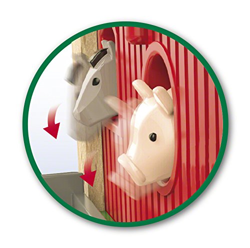 BRIO World 33936 Smart Tech Bauernhof – Spiel-Bauernhof mit Tieren & Heuwagen-Anhänger – Interaktives Spielzeug empfohlen ab 3 Jahren – Bild 6