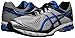 ASICS Men's GT 1000 4 Running Shoe, Silver/Electric Blue/Black, 9.5 4E US