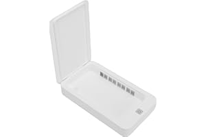 VELATEMOR Cell Phone Sanitizer Cleaner Box, Rechargeable UVClean Portable Sanitizer, Automatic Safety Feature, Versatile Clea