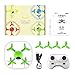 Mini Drone, Potensic U51 UFO with Led Lights, Headless Model, Colorful Night Mode, Altitude Hold Toy Drone- Green