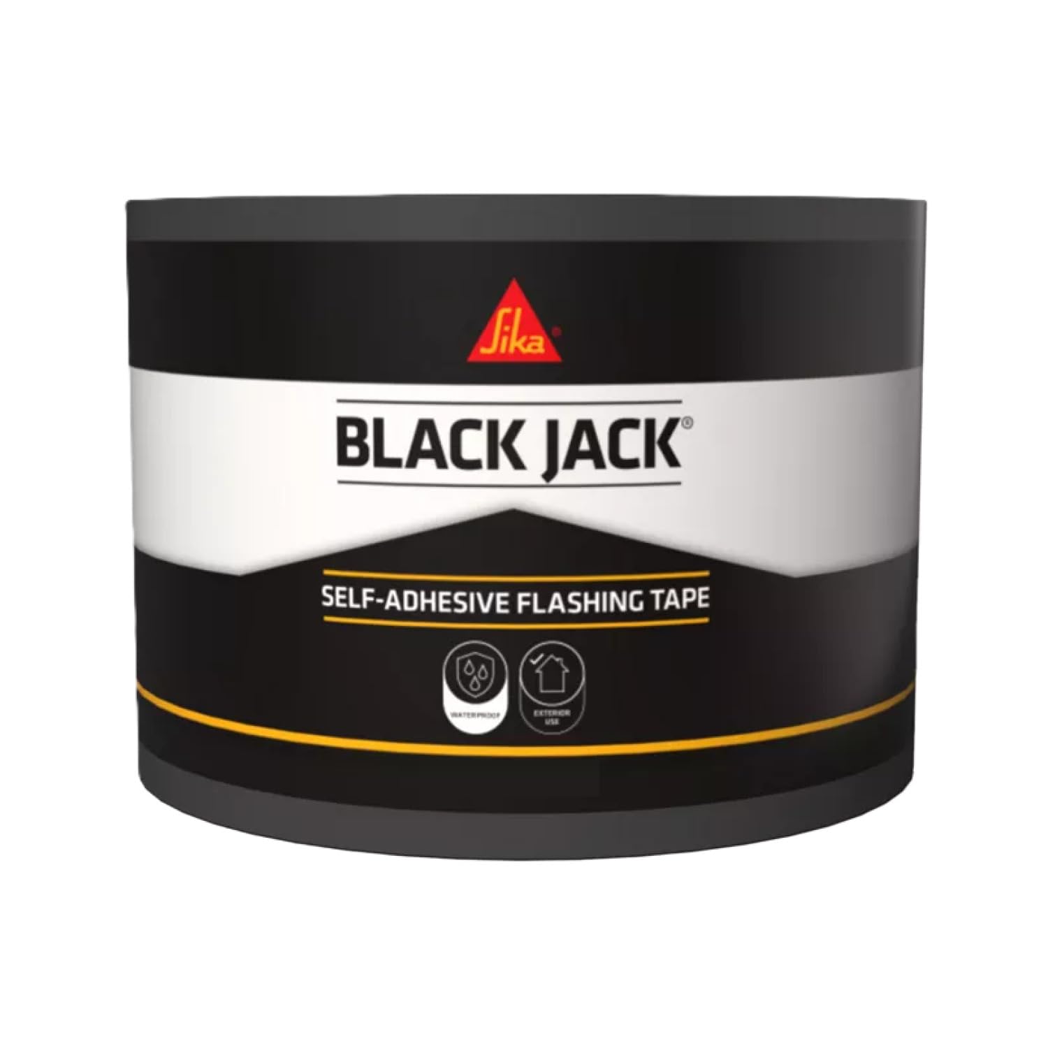 Everbuild Black Jack Strong Self Adhesive Flashing Tape – Natural Lead-Look Finish – 100mm x 3m