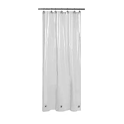 Barossa Design Clear Black Stall Shower Curtain