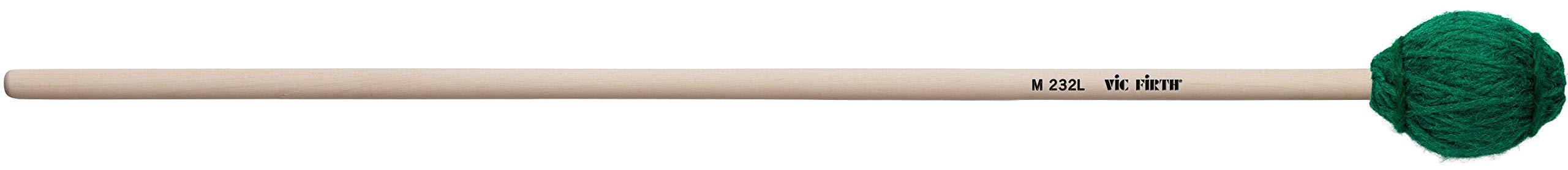 Vic Firth Corpsmaster® Max Projection - Marimba Mallets - Lightweight Hard Yarn - Green - Pair