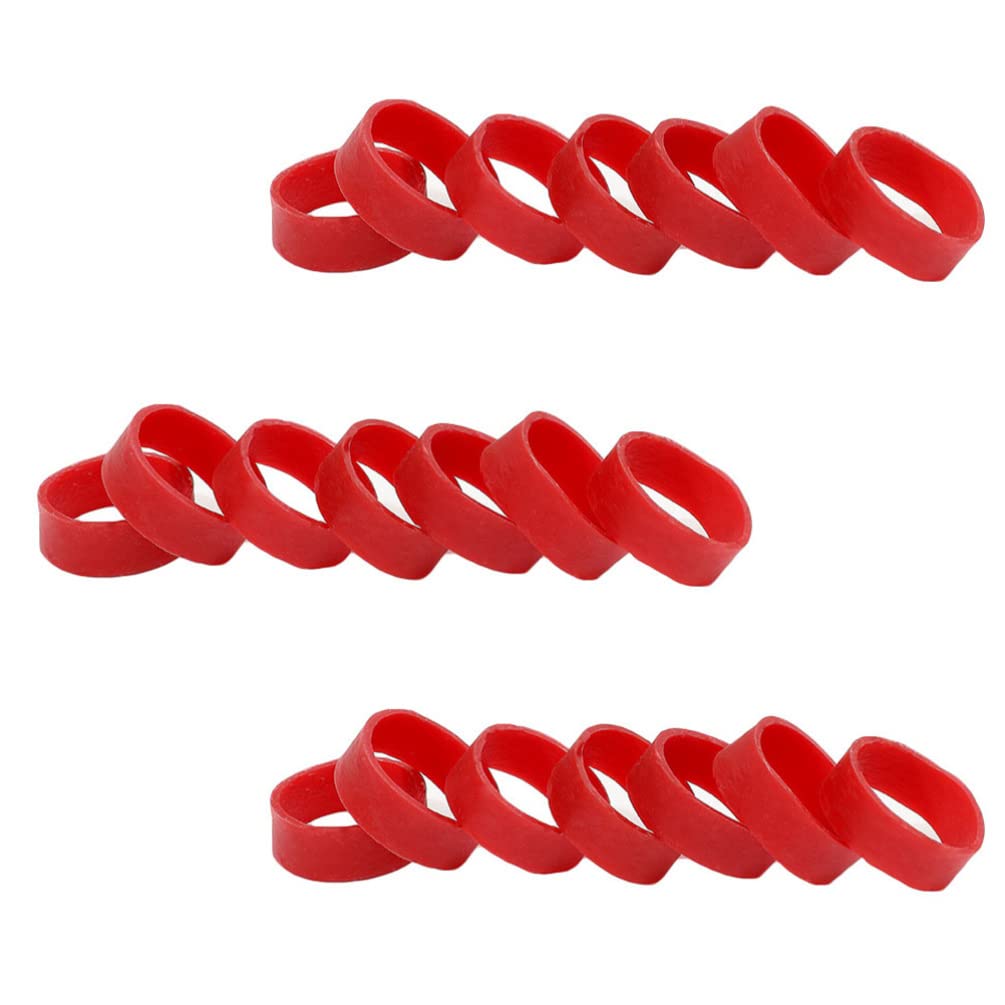 ABOOFAN Rubber Bands, 170Pcs Elastic Rubber Bands for Industrial Home Office Sports Ski Brake Retainers Binding Tape Vegetables