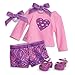 American Girl Truly Me Sparkling Hearts Outfit in Bag for 18