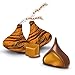 HERSHEY'S Kisses Chocolate Candy, Caramel Filled, 18.8 Ounce Family Bag (Pack of 3)