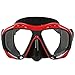 Diving Mask, IFLYING Snorkeling Mask with Panoramic Wide View for Diving Snorkeling Swimming (Red)