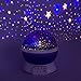 LED Concepts Moon and Star Projection Lamp – Night Light w/ Romantic Color Changing, Rotating Cosmos Star for Starry Moon Sky with USB Cable–Ideal for Children’s Room, Bedroom, Party Décor
