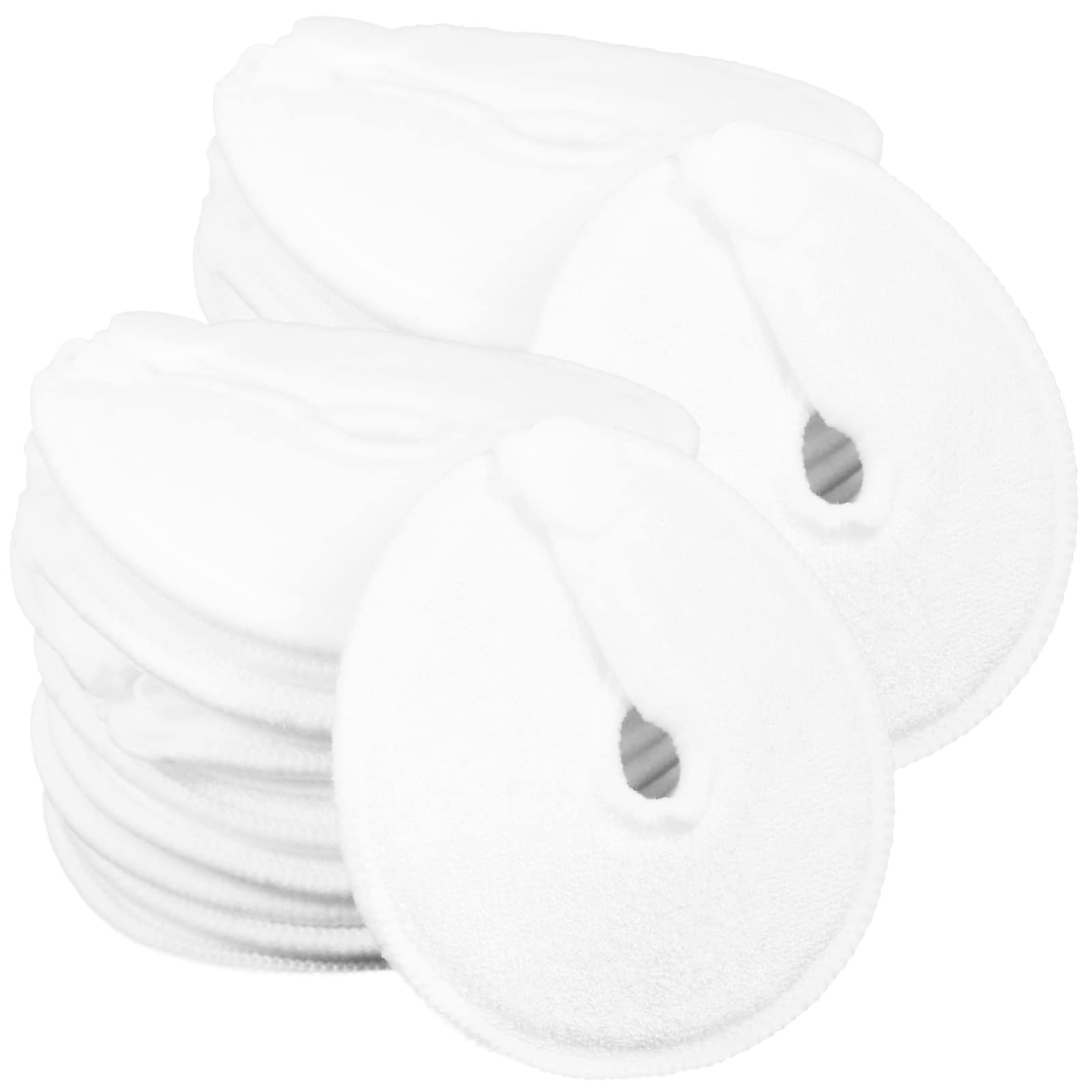 COHEALI 28Pcs Tube Pads Reusable Feeding Tube Covers Soft Bamboo Fiber Abdominal G Button Holders for Comfortable Care