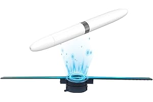 WANTHER 42cm 3D Hologram Fan Cleaner Kit with Library Video