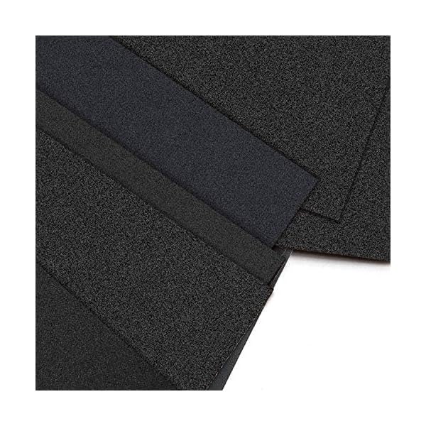 HAWERK Profi Schleifpapier Set | 80-3000 KÃ¶rnung, 45 StÃ¼ck | Nass und Trocken | Schleifpapier fÃ¼r Holz, Metall, Auto, Lack, HolzmÃ¶bel, Stein, Lack, Glas | Nassschleifpapier, Sandpapier Set – Bild 4