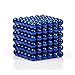 MagneBalls - 222 pcs 5MM Magnetic Ball Set for Office Stress Relief |Desk Sculpture Toy Perfect for Crafts,Jewelry and Education|Magnetized Fidget Cube Provides Relief for Anxiety,ADHD,Autism, Boredom