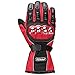 ILM Alloy Steel Motorcycle Riding Gloves Warm Waterproof Windproof for Winter Use (L, RED(Winter))