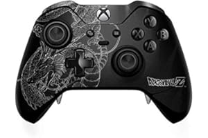 Skinit Decal Gaming Skin Compatible with Xbox One Elite Controller - Officially Licensed Dragon Ball Z Negative Shenron Design