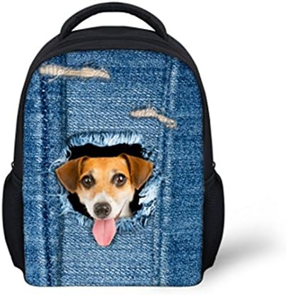 SHUB FORUDESIGS Cute Cat Dog Print Children Small School Bags For 3-7 Years Girls,Animal Kindergarten Baby Schoolbag Kids Mochila C3305F