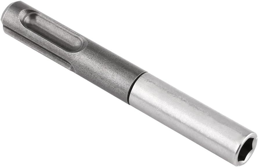Wincal Bit Holder Drill-SDS Plus Straight Shank To 1/4" Hex Socket Adapter and 1/4" 3/8" 1/2" Square Bit Extension Adaptor Connector - Image 5