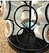 K-Cup Carousel Organizer Quality Spinning Keurig K Cup Coffee Pod Tower Single Serve Nespresso Storage Rack Heavy Duty 360 Degree Rotating Espresso Capsules Holder Holds 35 K Cups Classic Black