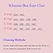 Women Strapless Bra Self Adhesive Wing Shape Silicone Invisible Push-up Bra Nude Cup D