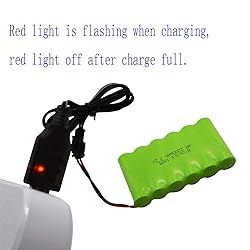 Blomiky 7.2V 2200mAh Ni-MH Rechargeable AA Battery